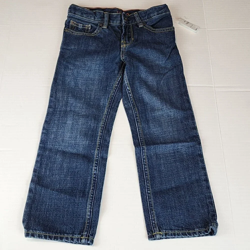 Gap Kids original fit blue jeans boy 6 new
